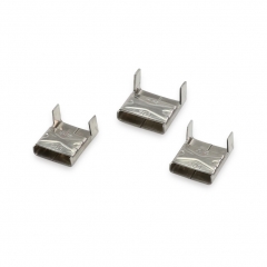Stainless steel buckle for banding with LB type